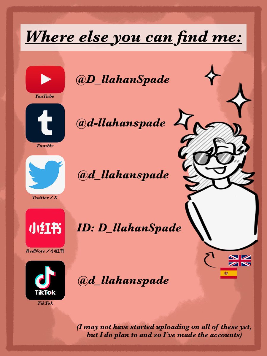 d_llahanspade's tweet photo. Where you can find me on other social media (1/4) https://t.co/DPFca119ue