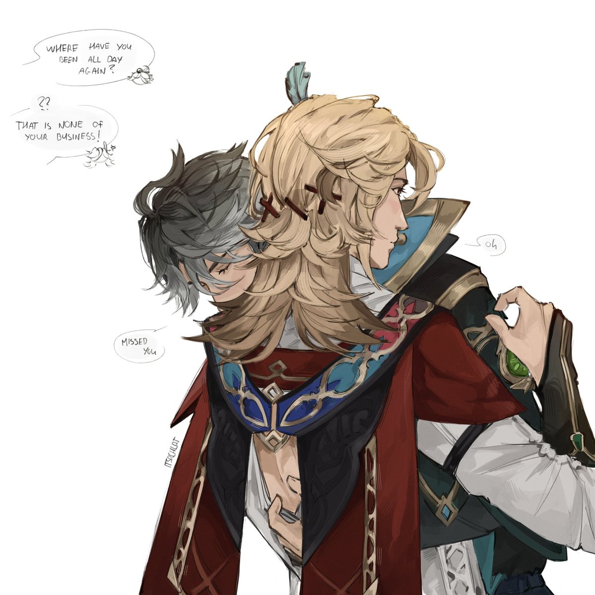 itsrchlrt's tweet image. 🌱 fell first 

#Haikaveh #Alhaitham #Kaveh