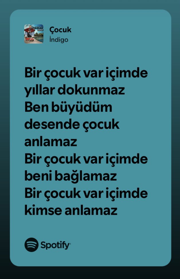 MasafAGAR's tweet photo. Bir çocuk var içimde yıllar dokunmaz
Ben büyüdüm desem de çocuk anlamaz
Bir çocuk var içimde beni baglamaz
Bir çocuk var içimde kimse anlamaz https://t.co/EevesNWPrX