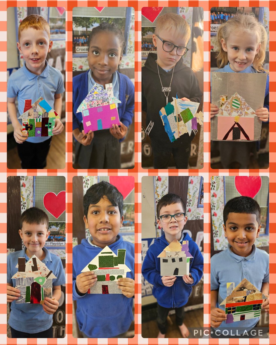 Blwyddyn 3/4 loved participating in our Expressive Arts ‘Cynefin’ launch today with Mrs Anderson.  The children demonstrated their creative skills by using a range of materials to create beautiful collages of their homes. <a href="/BCAcreativearts/">BCA Creative Arts Department</a>
#Bethebestyoucanbe