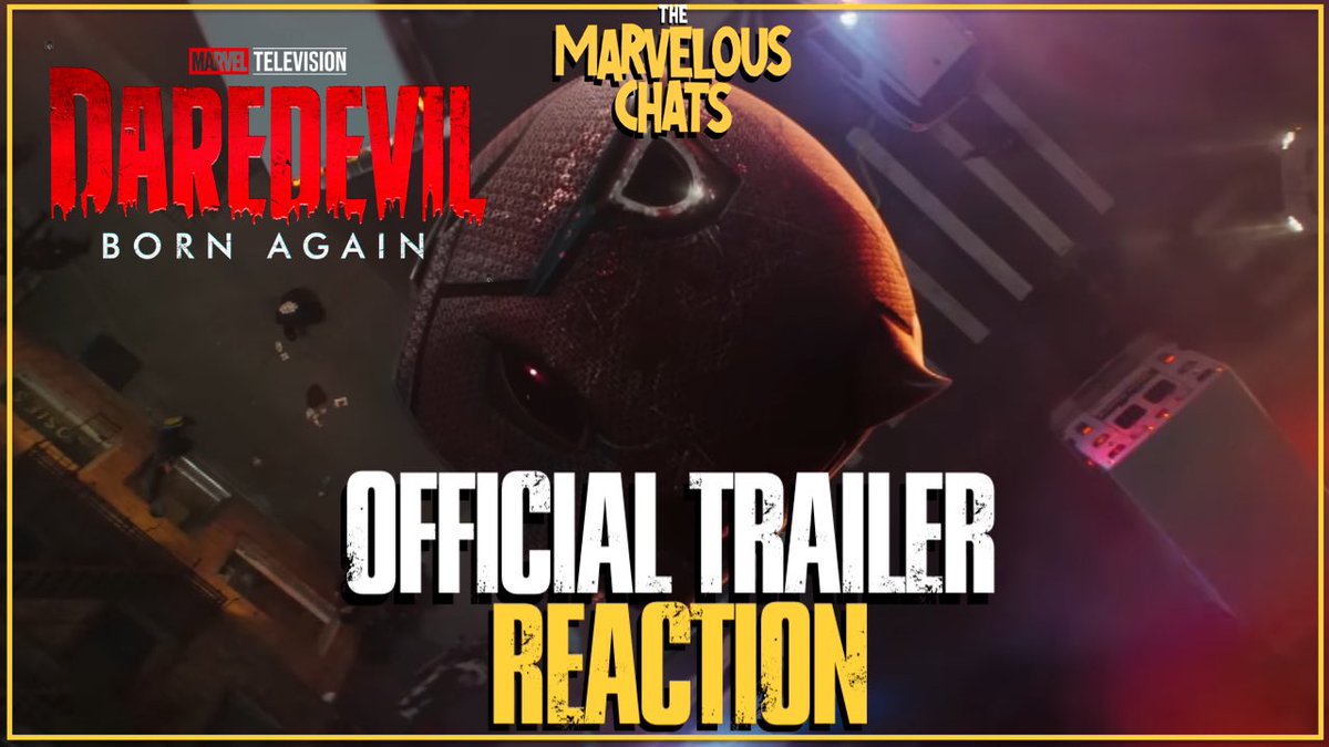 finto182's tweet photo. Did a reaction for the @MarvelousChats youtube channel!! HOLY!!! Cannot wait for this show!! #marvel #mcu #DaredevilBornAgain #daredevil 

Link : https://t.co/boLu4Ysh9c

#youtube #RT https://t.co/LhpEyyMWQV