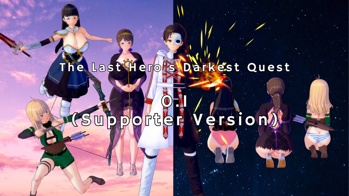 ISecretDream's tweet photo. The Last Hero's Darkest Quest (NSFW 18+)           
The game version 0.1 + New Year 2025  released Now.
(Supporter Version)  

ITCH I Patreon I SubStar
Download : https://t.co/zRLRH3ocdr https://t.co/wPTeCrZlwf