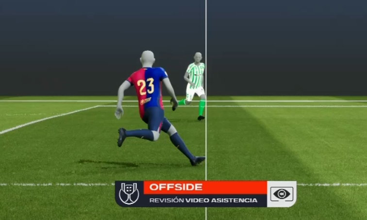TendenciaenXHoy's tweet photo. VERGUENZA EL GOL QUE LE ANULAN A KOUNDE POR FUERA DE LUGAR  EN LA COPA DEL REY, PARA MI ESTO ES UN ROBO Y DESCARO DEL #Var 
BARCELONA vs BETIS https://t.co/rDdE73Y2JK