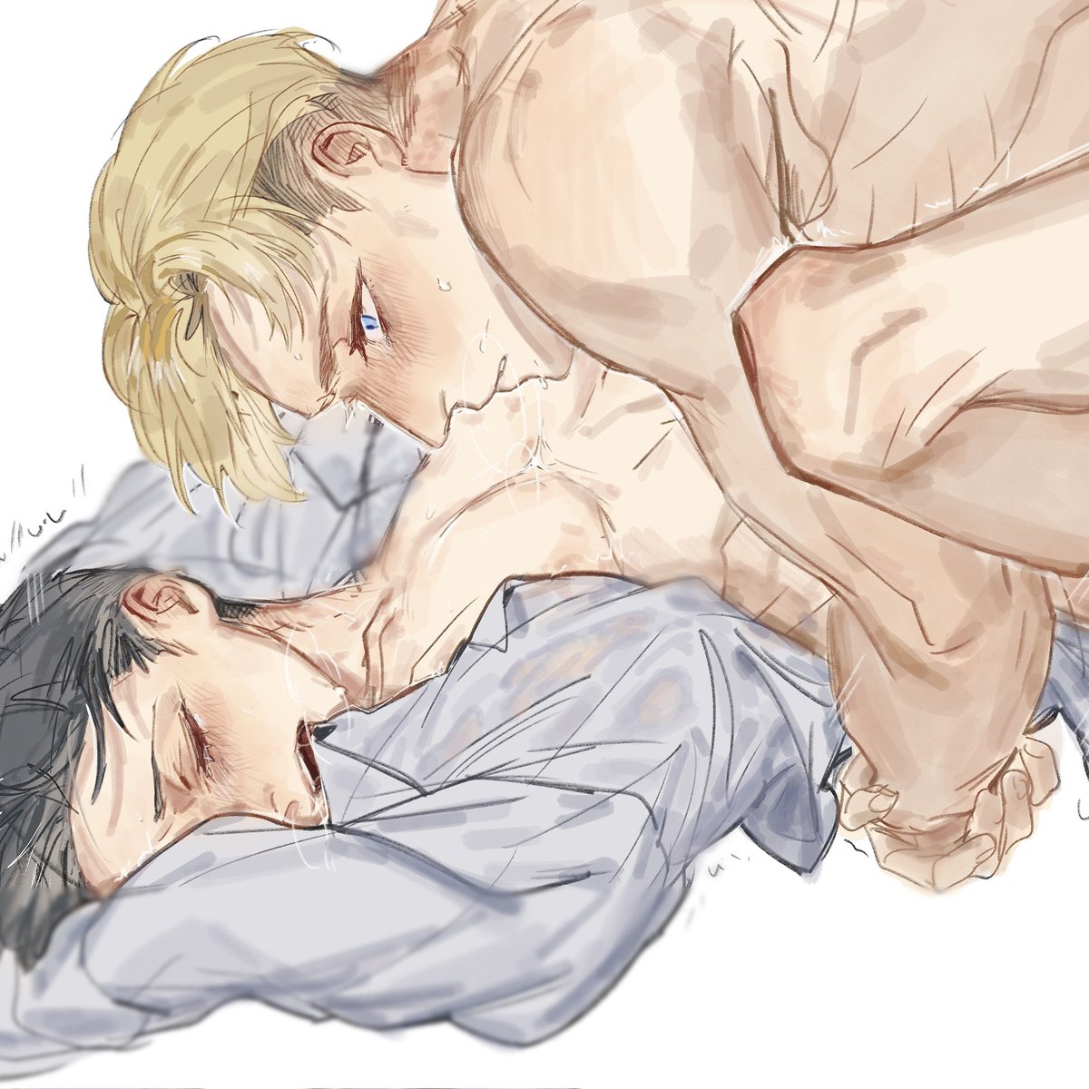 moriutabosc's tweet photo. ⚠️nsfw
把昨天的稍微修了一下...😦 https://t.co/giQTcYbrbr