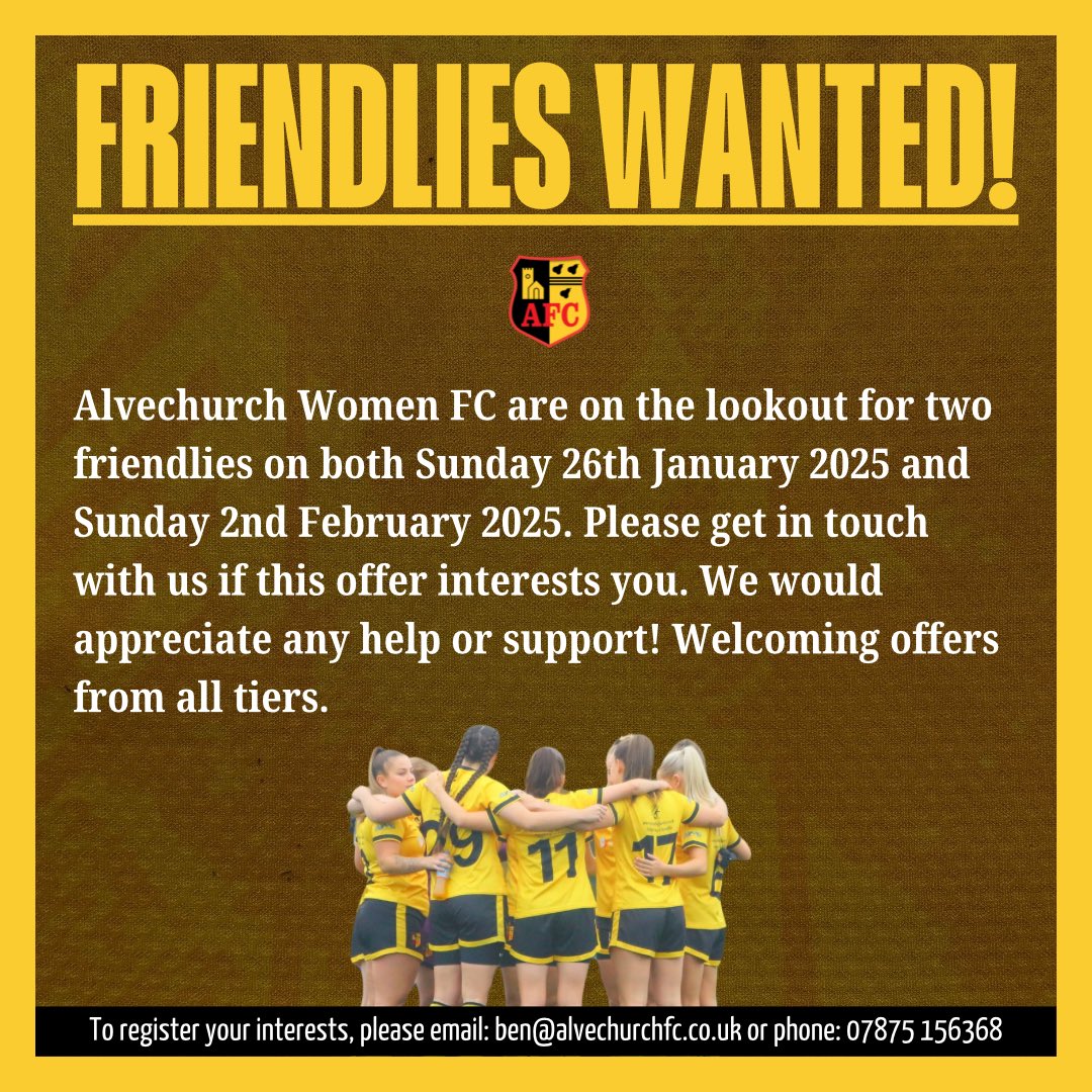 Alvechurch Women FC tweet media