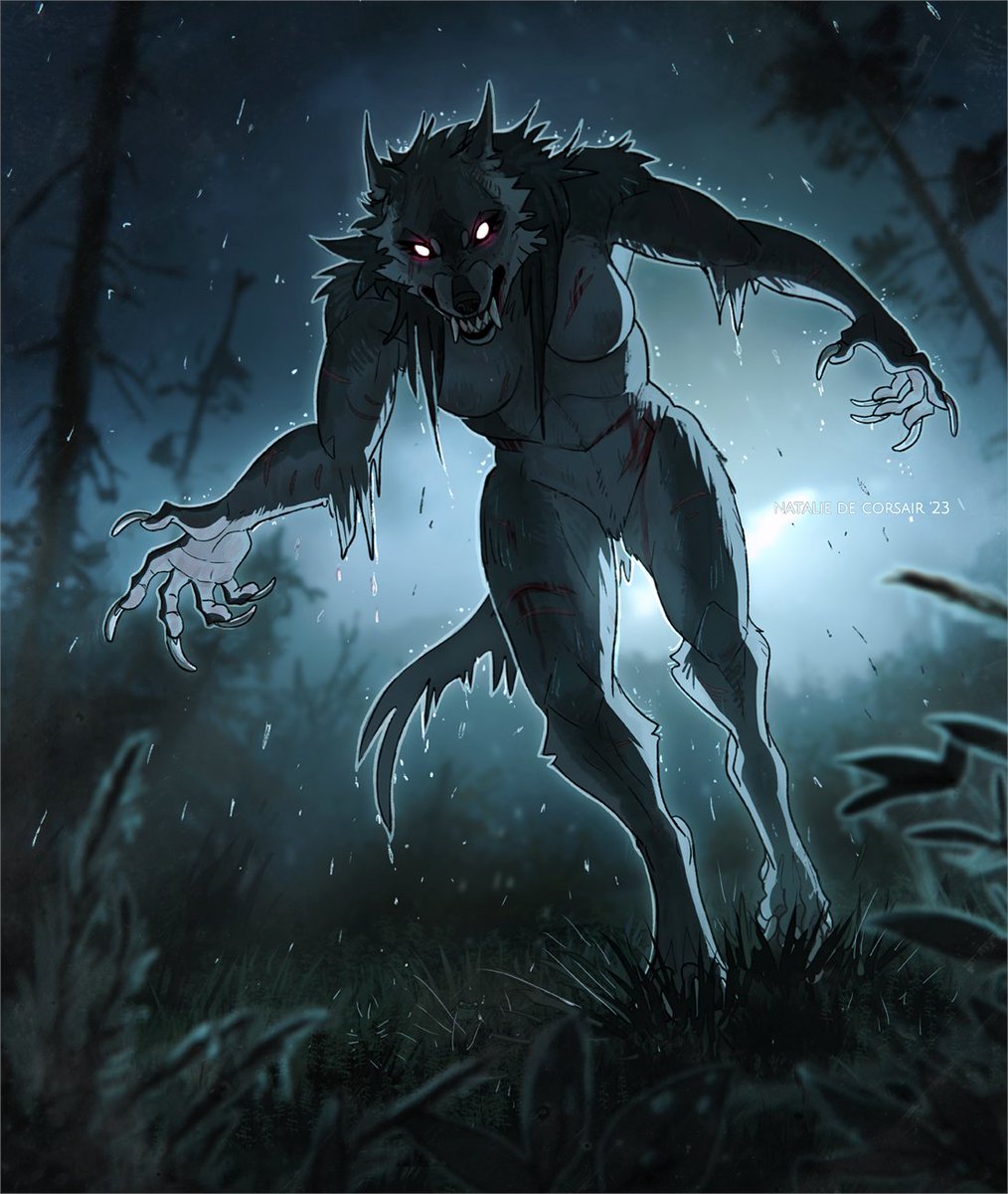 That werewolf woman...