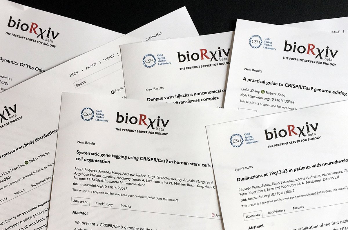 “Preprints often make news. Many people don’t know what they are.”
science.org/content/articl…