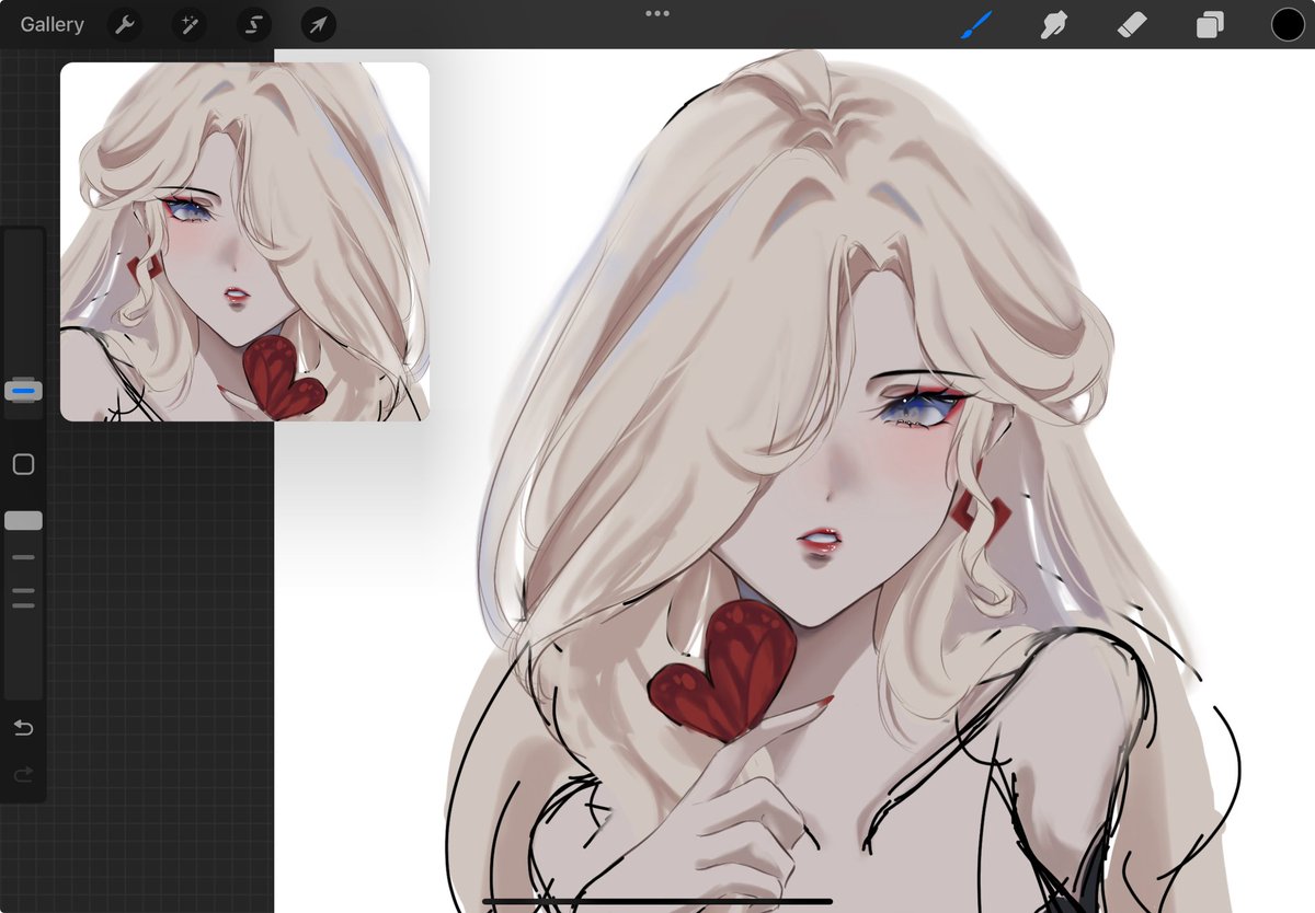 sakarvia's tweet image. hii i have been incredibly busy as of late but have this 🤲 tried to embody some of my older art w this one !
#signora