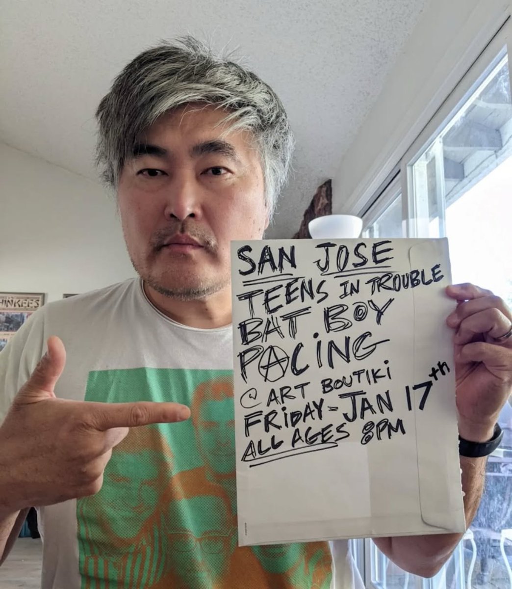 First show of 2025 this Friday in San Jose with AMR fam <a href="/pacingmusic/">Pacing</a> and <a href="/batboymusic/">Bat Boy</a>! Get pre-sale tickets here: app.gopassage.com/events/teens-i…