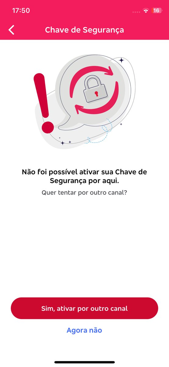 aheleno's tweet photo. @Bradesco Infelizmente não dá, só indo na agência https://t.co/okBGtbaKMu