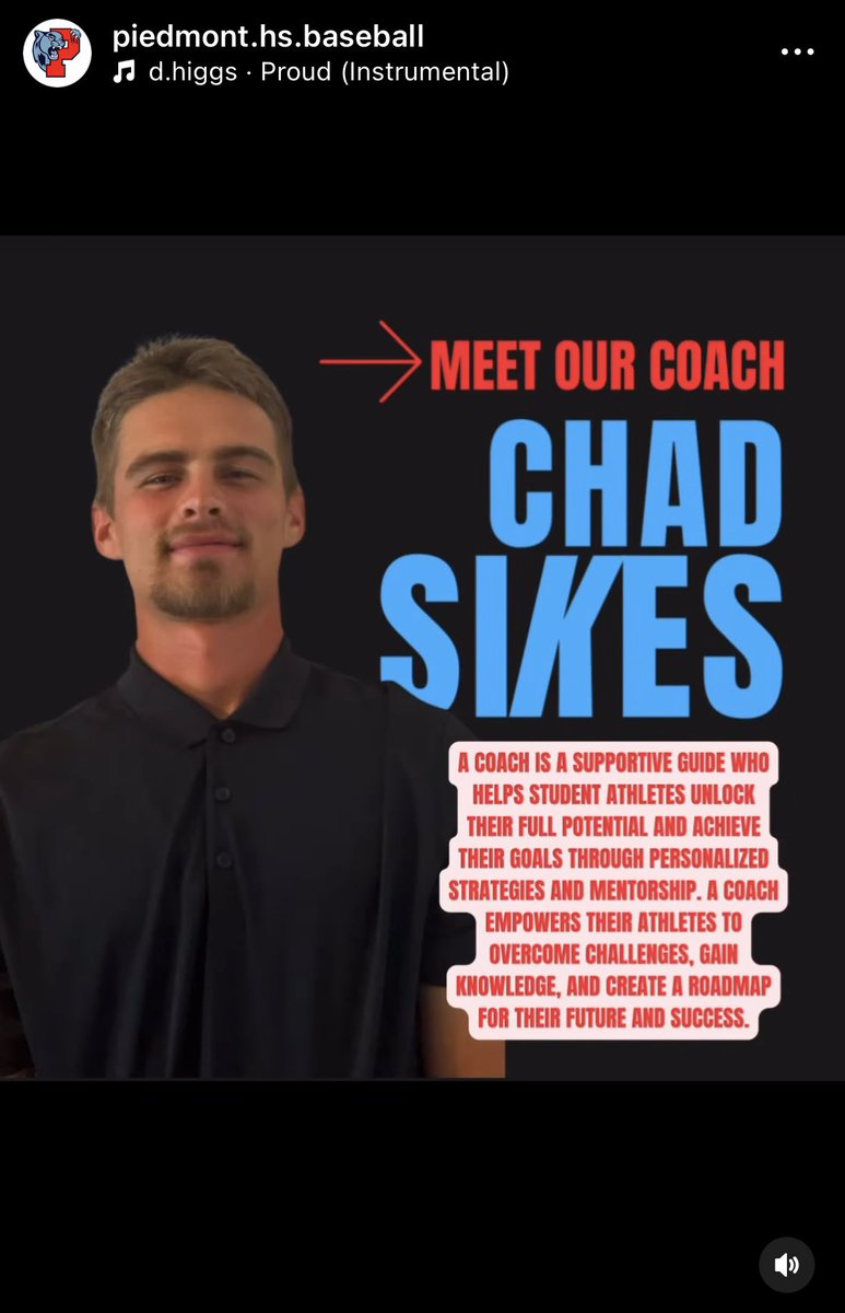 Piedmont Panthers Baseball tweet media