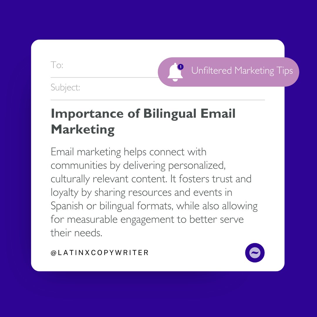 Did you know email marketing generates an average return of $44 for every $1 spent? It’s one of the most cost-effective channels! Success comes from tailoring your message, crafting strong calls to action, and considering bilingual content for diverse audiences.