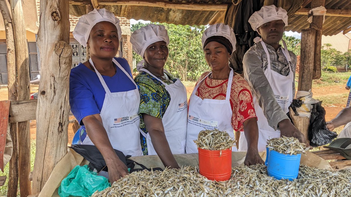 WOFIMA_project's tweet photo. Participants were encouraged  to adopt sustainable practices in fish sourcing and marketing. The initiative supports  SDG 2 (Zero Hunger) and  SDG 5 (Gender Equality) by addressing malnutrition and promoting women's economic empowerment
2/3 https://t.co/s8t9ai58Y1