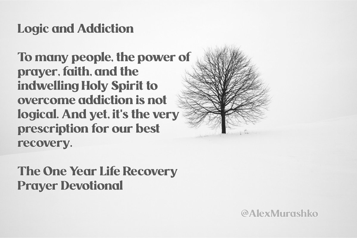 AlexMurashko's tweet image. Don’t let “logic” get the best of you!

Take one more step. DM if you want to know how.

#recovery #liferecovery #fridaynight