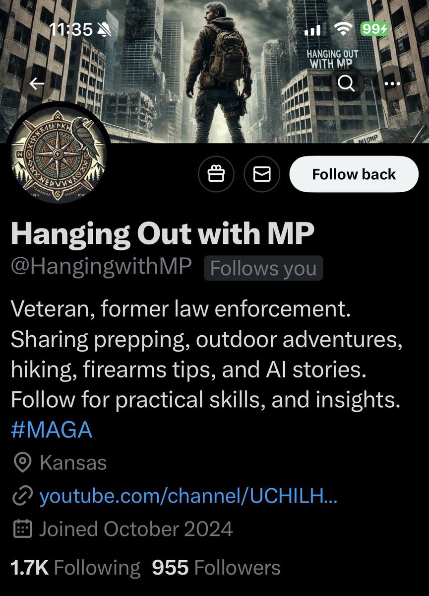 Conservative Cat (@lynnhall268) on Twitter photo Please give <a href="/HangingwithMP/">Hanging Out with MP</a> a follow and a repost or shoutout to show our appreciation for his service.
Veteran
Thank you for your service. We appreciate you. Please give <a href="/HangingwithMP/">Hanging Out with MP</a> a follow and a repost or shoutout to show our appreciation for his service.
Veteran
Thank you for your service. We appreciate you.
