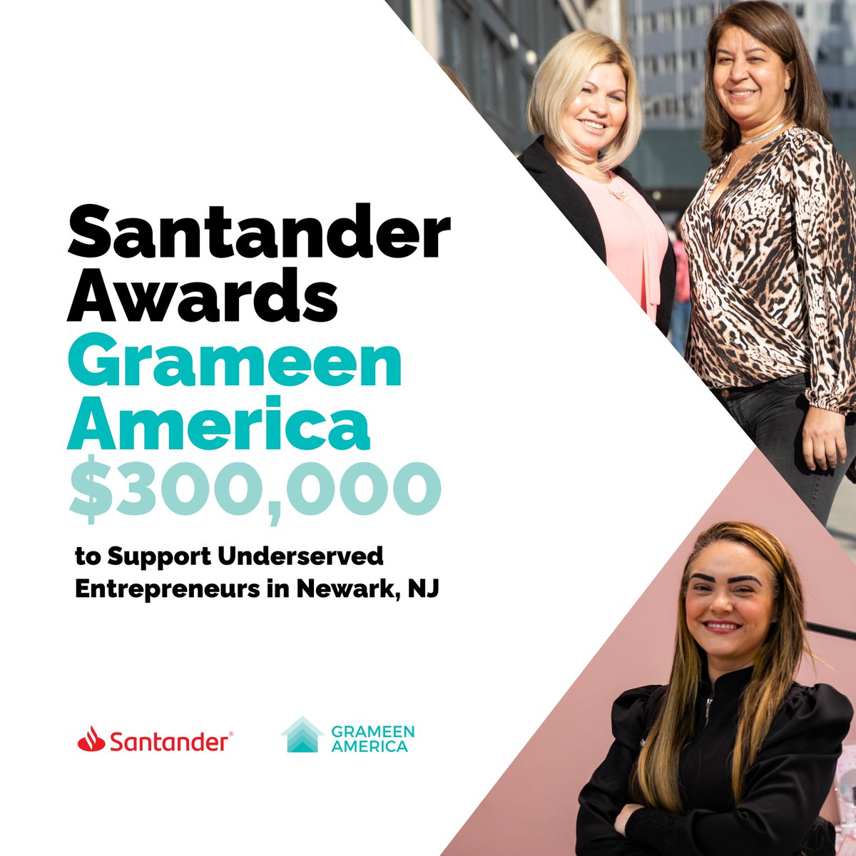 Grameen America (@grameenamerica) on Twitter photo Grameen America is proud to receive a generous $300,000 grant from <a href="/SantanderBankUS/">Santander Bank US</a>, continuing its investment in underserved women entrepreneurs in Newark, NJ.
Santander has partnered with us since 2016 to strengthen communities in Boston and Newark. santanderus.com/news_press_art… Grameen America is proud to receive a generous $300,000 grant from <a href="/SantanderBankUS/">Santander Bank US</a>, continuing its investment in underserved women entrepreneurs in Newark, NJ.
Santander has partnered with us since 2016 to strengthen communities in Boston and Newark. santanderus.com/news_press_art…