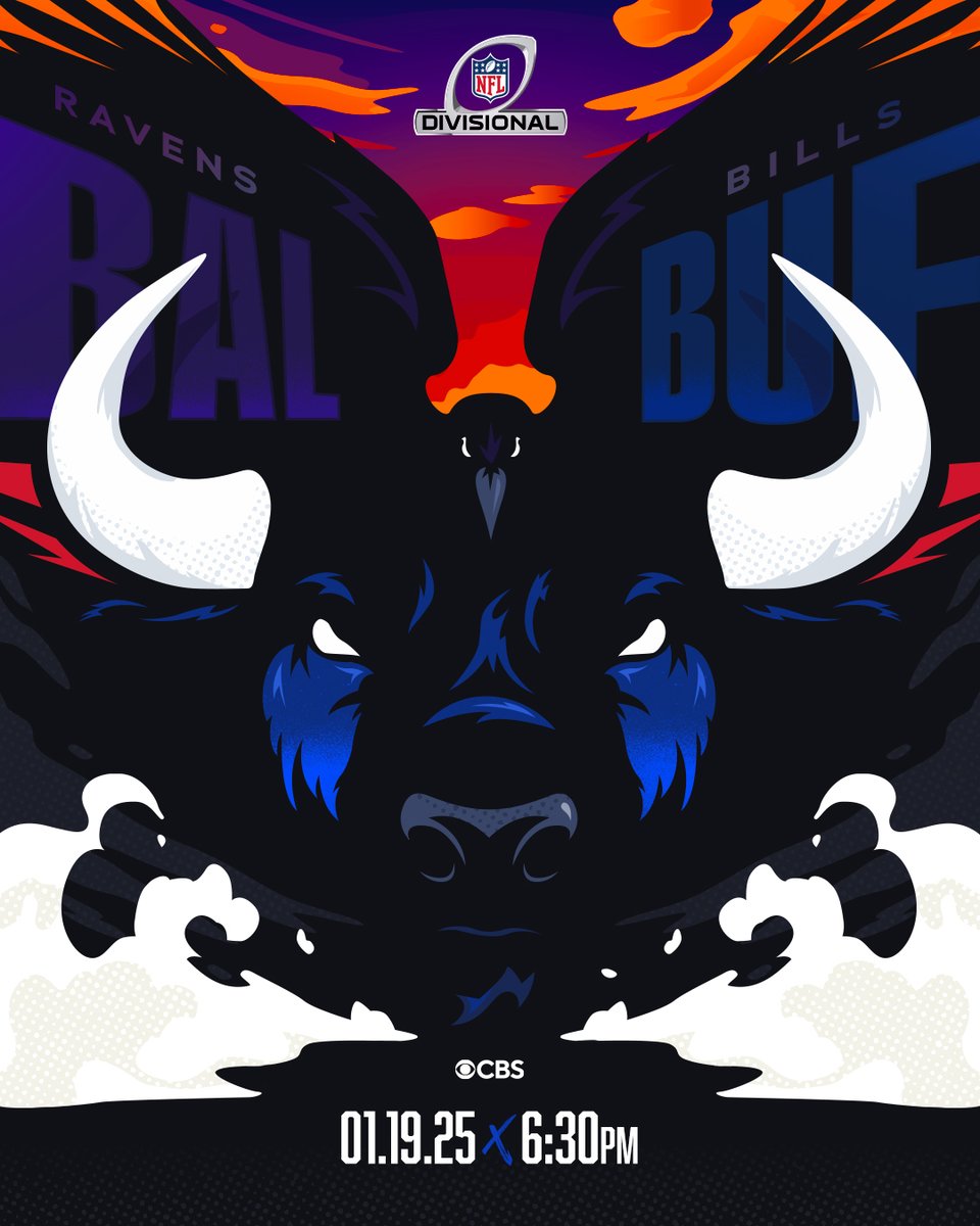 BuffaloBills's tweet image. 🦬 vs. 🐦‍⬛

#BALvsBUF | #BillsMafia