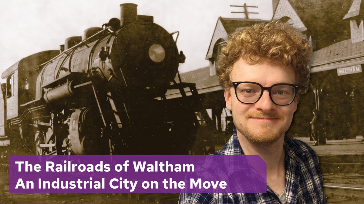 GBHForumNetwork's tweet image. Just published! 👉 bit.ly/4aomUd9
Rick Kfoury, railroad historian and author, shares his photos and knowledge about Waltham and its railroads with @CharlesRiverMus.  #rail #commuter #transportation #publictransportation #history