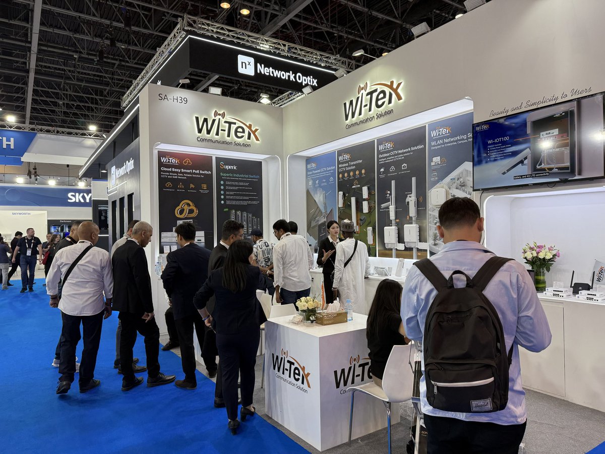 Witek_AprilChan's tweet photo. Today marks the second day of the Intersec exhibition in Dubai! 
We sincerely thank every customer who visited us—your support has been truly inspiring and has strengthened our confidence in future collaborations. https://t.co/4U6WqMG0Co