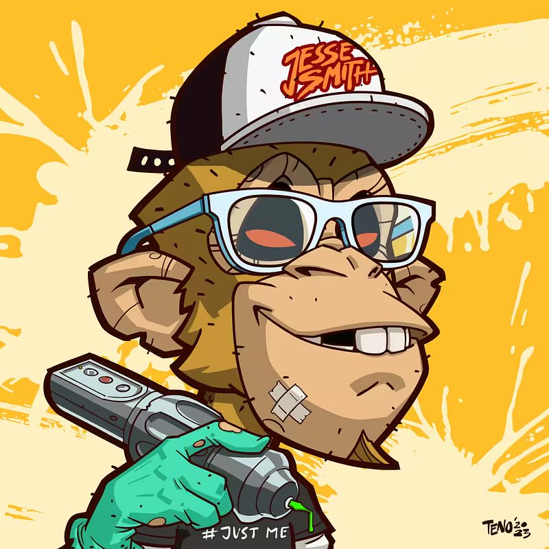 Angry Apes Society (@angryapesnft) on Twitter photo Another hot Ape from the Magical playground is <a href="/jessesmithart/">Jesse Smith</a> legendary tattoo artist. Do your research 🧐
Watch him on “Ink Master” Another hot Ape from the Magical playground is <a href="/jessesmithart/">Jesse Smith</a> legendary tattoo artist. Do your research 🧐
Watch him on “Ink Master”