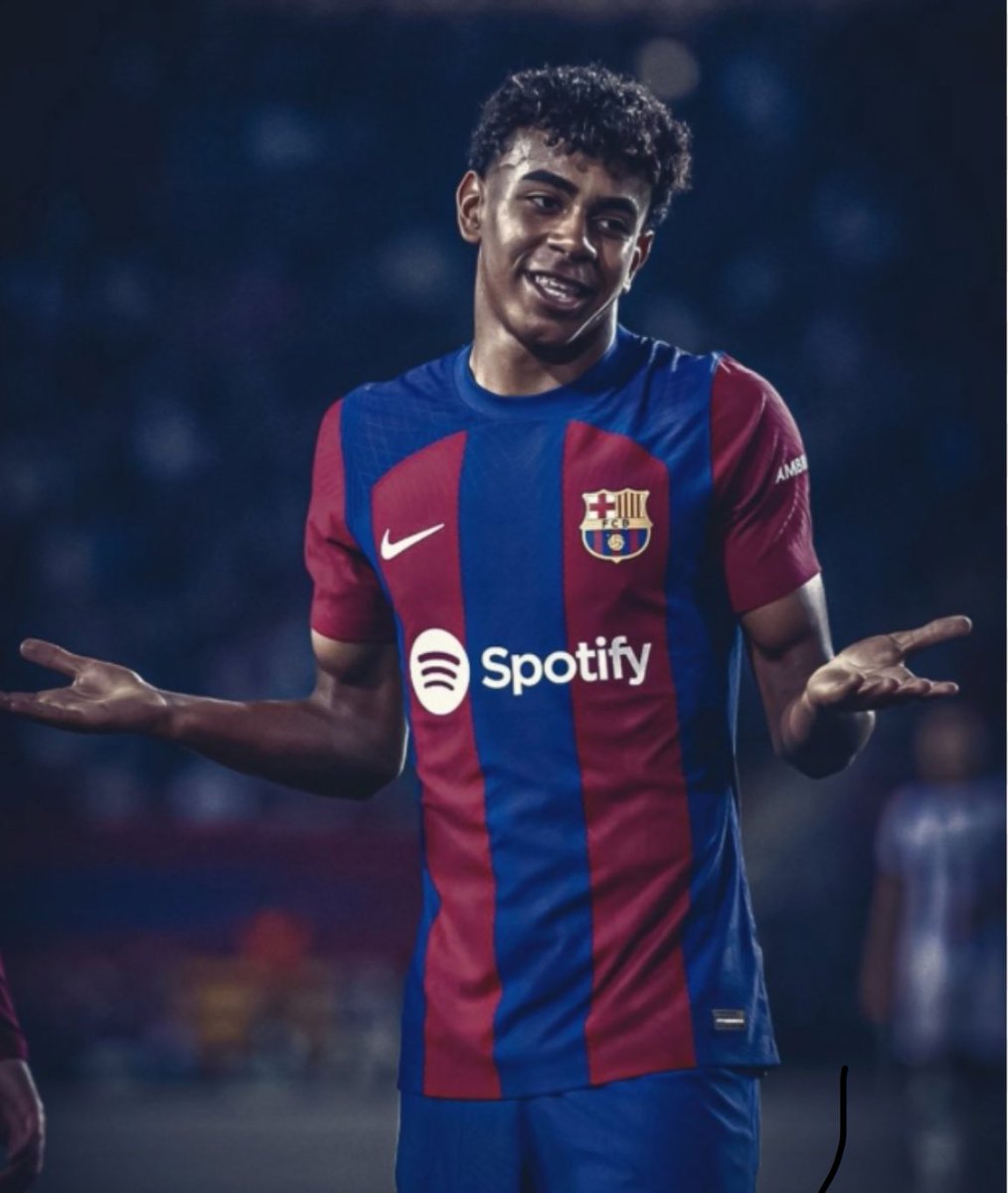 jotajordi13's tweet photo. LAMINE YAMAL ES EL MEJOR JUGADOR
DEL MUNDO
tiene 17 años y es de La Masia https://t.co/1w0g6VypxU