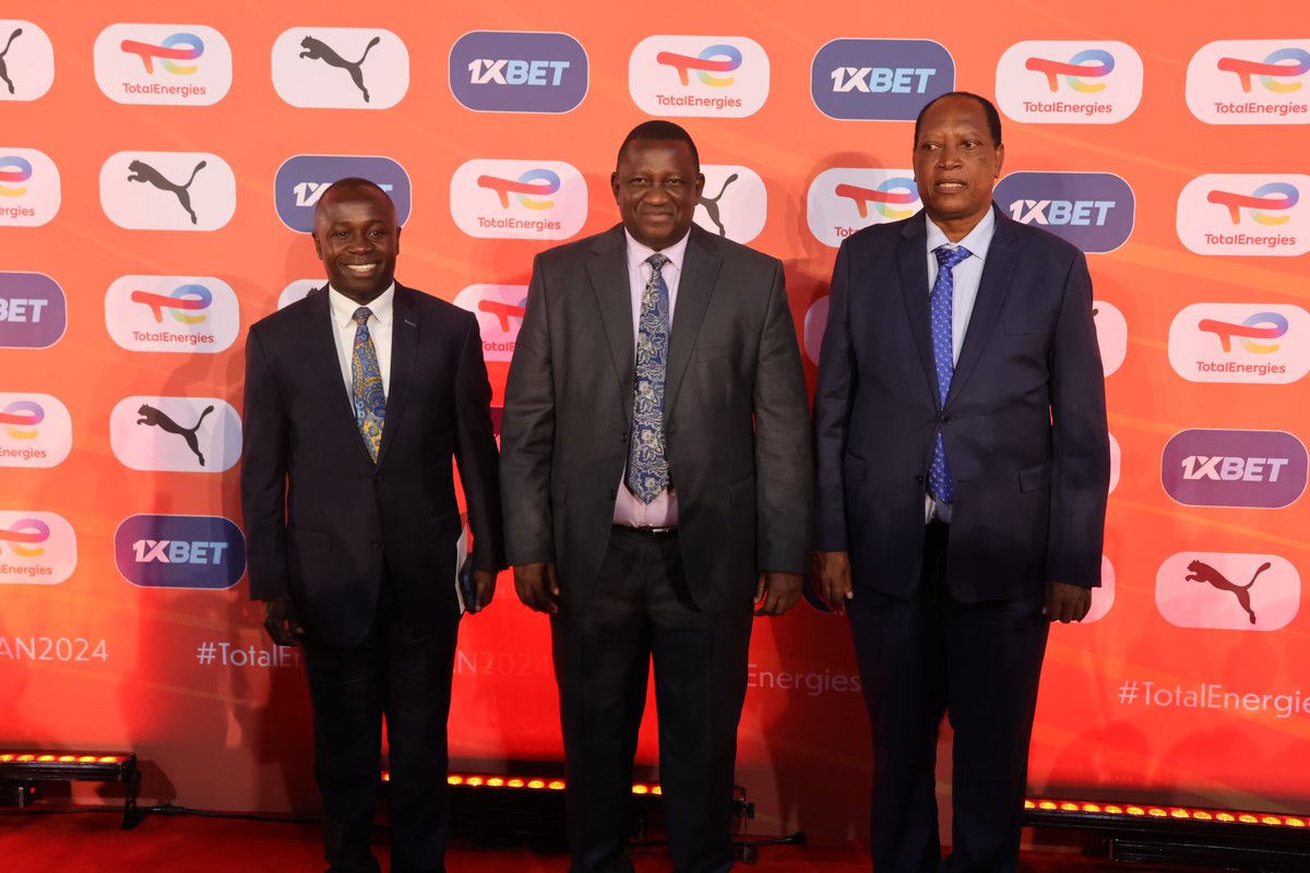 Waziri_Mvurya's tweet photo. I was joined by my Uganda counterpart, Hon. Peter Ogwang, the United Republic of Tanzania’s Hon. Prof. John Kabundi, Principal Secretaries led by Sports Principal Secretary Engineer Peter Tum, Federation Presidents, and other distinguished guests. 2/2

@moyasa_ke @CAF_Online @EngPeterKTum @GokSportsDept @FKFKENYA