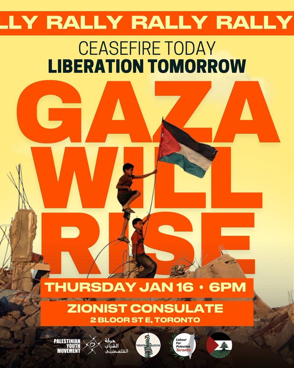 _findaprotest's tweet photo. GAZA WILL RISE!  CEASEFIRE TODAY! LIBERATION TOMORROW! MANY LOCATIONS. JAN 15TH.  JAN 16TH.  For list of events, or to add your event, visit our website  findaprotestdotinfo.  #activism  #events  #findaprotest https://t.co/YMt4IuZIL2