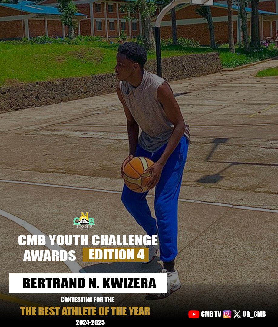 ur_cmb's tweet photo. BERTRAND KWIZERA IN BEST ATHLETE OF THE YEAR.
CMB YOUTH CHALLENGE AWARDS EDITION 4. https://t.co/L252n37eWx