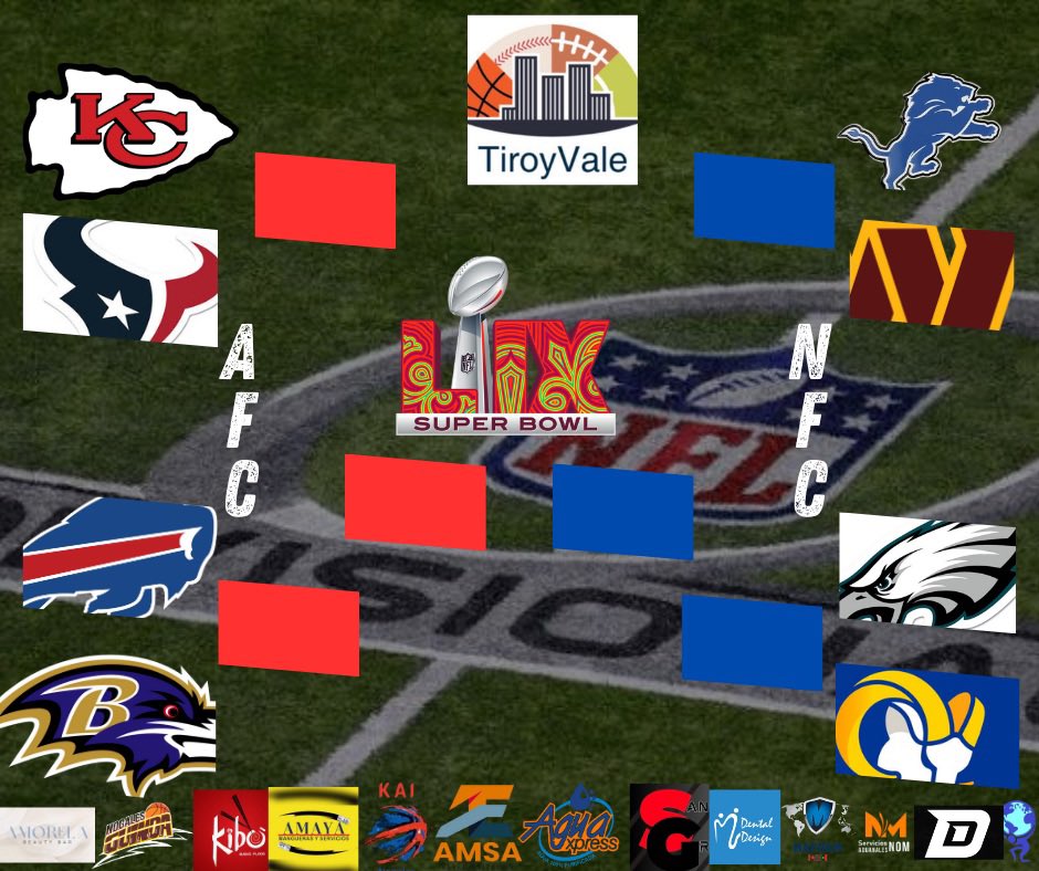 Aca los Picks de Tiro y Vale!

<a href="/Chiefs/">Kansas City Chiefs</a> 
<a href="/Ravens/">Baltimore Ravens</a> 
<a href="/Lions/">Detroit Lions</a> 
<a href="/RamsNFL/">Los Angeles Rams</a> 

#NFL