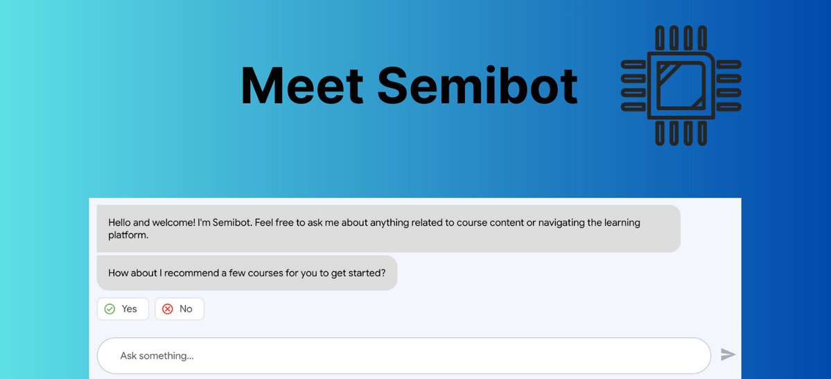 semitracks's tweet photo. Semitracks, Inc.'s newest tool, Semibot, is an AI-powered assistant designed to help users save time &amp; make more informed decisions about their learning journey. Now available to all users on the Semitracks, Inc. platform. https://t.co/pVUyWt5E8V https://t.co/6m1nafymz2