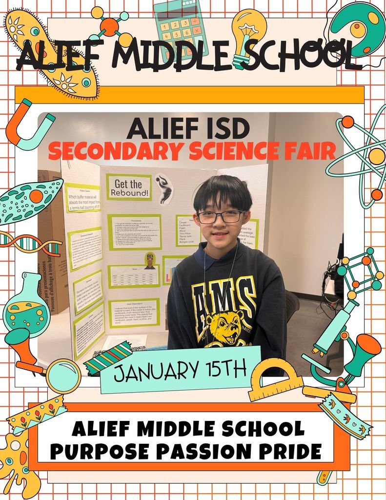 Our AMS Cubs did a great job on their Science Fair projects! <a href="/AliefScience/">Alief Science</a> <a href="/Sroninub2Newby/">Sharonda Newby, Ed.D</a> <a href="/HeyMrsCarterrrr/">Shonta Henderson-Carter</a> @MMrbracy @aliefisd <a href="/TheExecEFFECT/">Dr. Cecilia Crear</a> | Connect with us: aliefms.aliefisd.net | facebook.com/AMSalief/