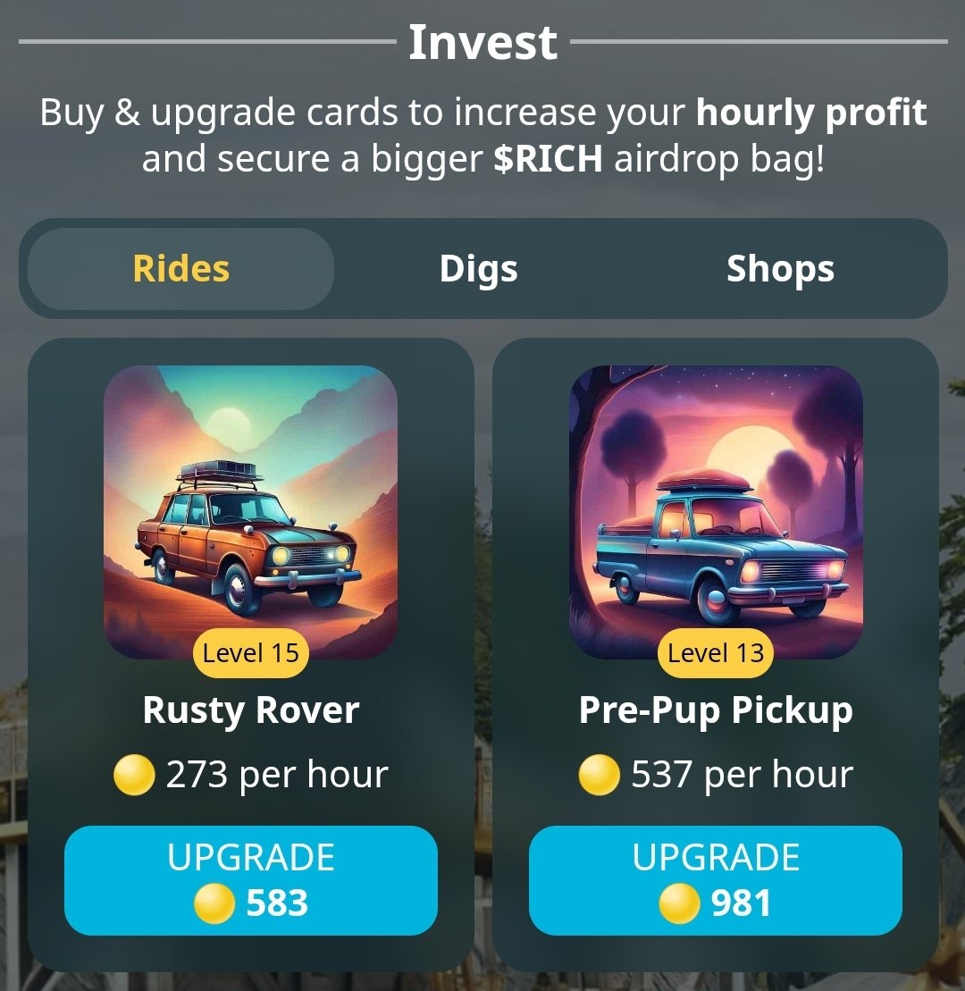 RichDogGame's tweet photo. 🚨 Don’t Miss Out on Card Upgrades! 🚨

Think your cards are fine? Think again! Upgrading them is a game-changer. 💰

Skip the coffee and invest in your cards—it’s the smarter choice! ☕️➡️💵

Upgrade now, or risk falling behind! 🫴

Tap here to play Rich Dog:
https://t.co/uR01XxfQWp

#UpgradeOrRegret #RichDog #WinningMoves