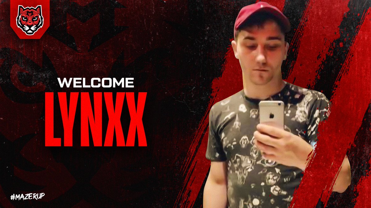 MazerHQ's tweet photo. Please welcome Call of Duty streamer @TJLynXx to Mazer! 👋 

You can watch his streams over at https://t.co/MnP5L7Bywu!

#MazerUp 🐅 https://t.co/Hjl3CuqzYs