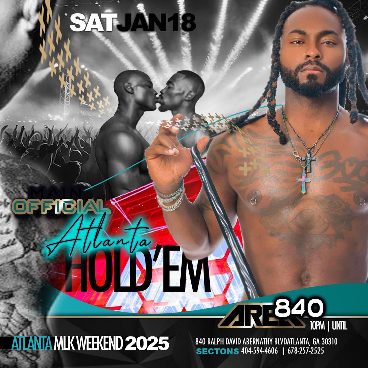 This SATURDAY NIGHT MLK WEEKEND