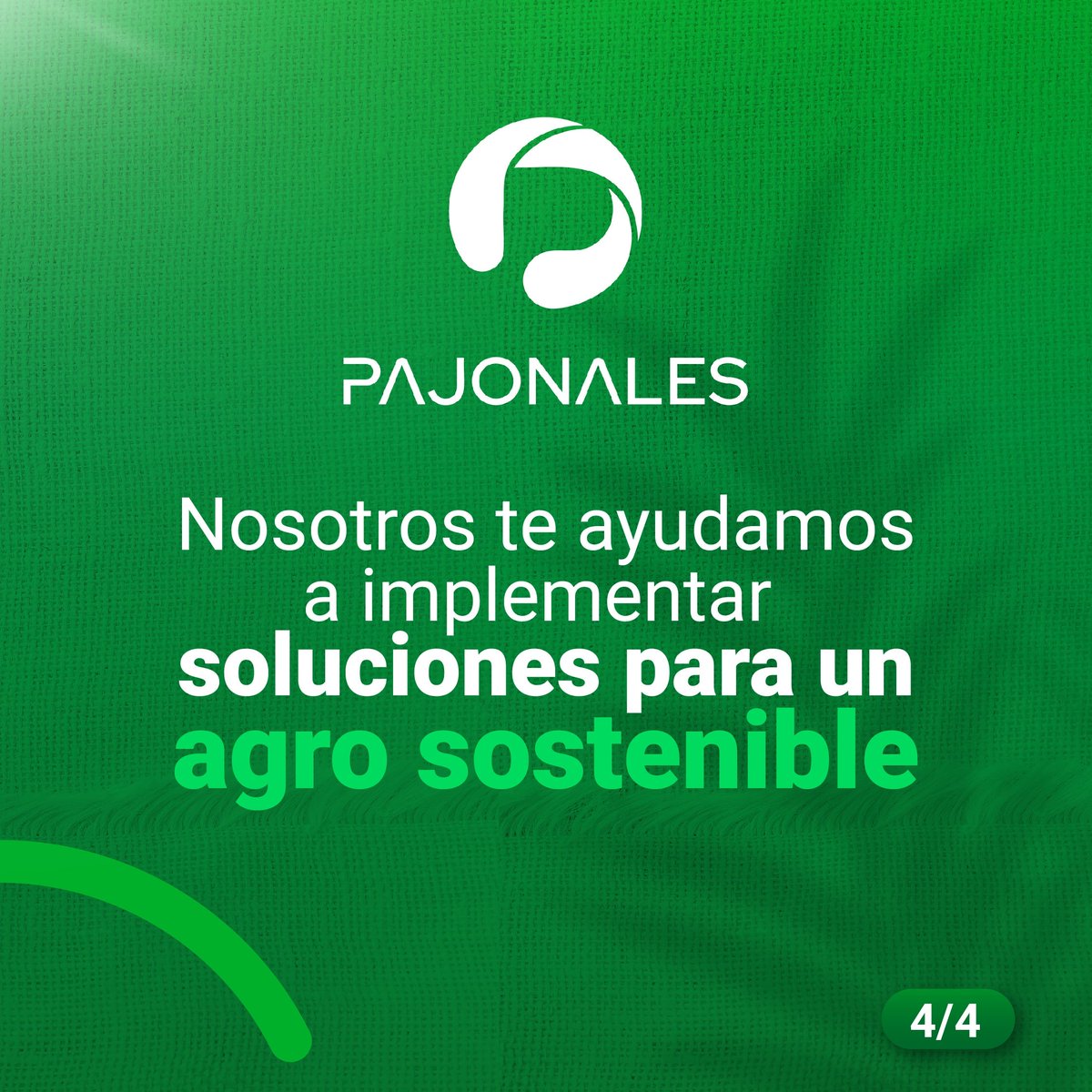 ¿Cómo mitigar los efectos del cambio climático en nuestros cultivos?

✅ Implementando técnicas sostenibles 
✅ Apostando por la innovación para optimizar los recursos 

En Organización Pajonales trabajamos por un sector agroindustrial sostenible.