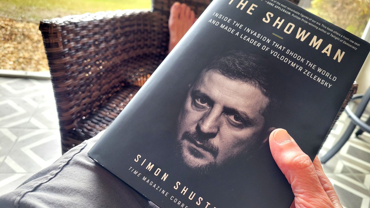 Doing some reading today about a part of the world that makes US problems seem stupid and trivial, natural disasters notwithstanding.  
#slavaukraini