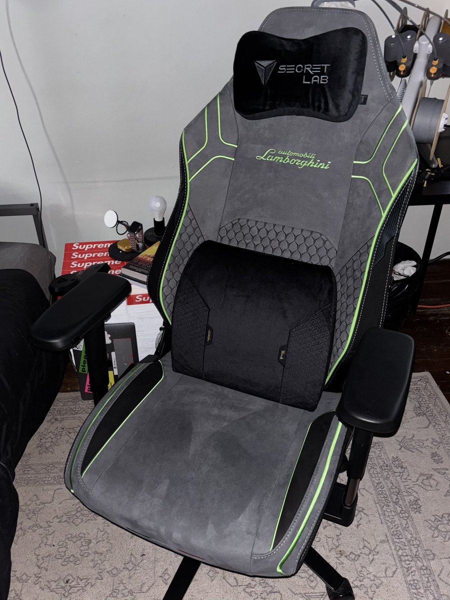 Danger__Darling's tweet photo. #secretlab new chair! 🔥🔥 https://t.co/gzNTbgSjYw