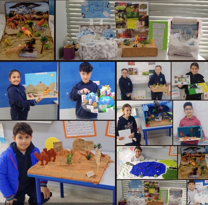 إنّ مهارة العرض من المهارات الضّروريّة الّتي يستخدمها المتعلّمون للتّعبير عن أفكارهم ونقل
المعلومات،إلّا أنّها تكشف لنا أيضاً القدرات         الابداعيّة للمتعلّمين #عرض مجسّمات. 
<a href="/Hhhsinfo/">Houssam Hariri HS</a> <a href="/lamaarabi1/">lama arabi</a> <a href="/sashgh/">Sasha Ghosn</a>