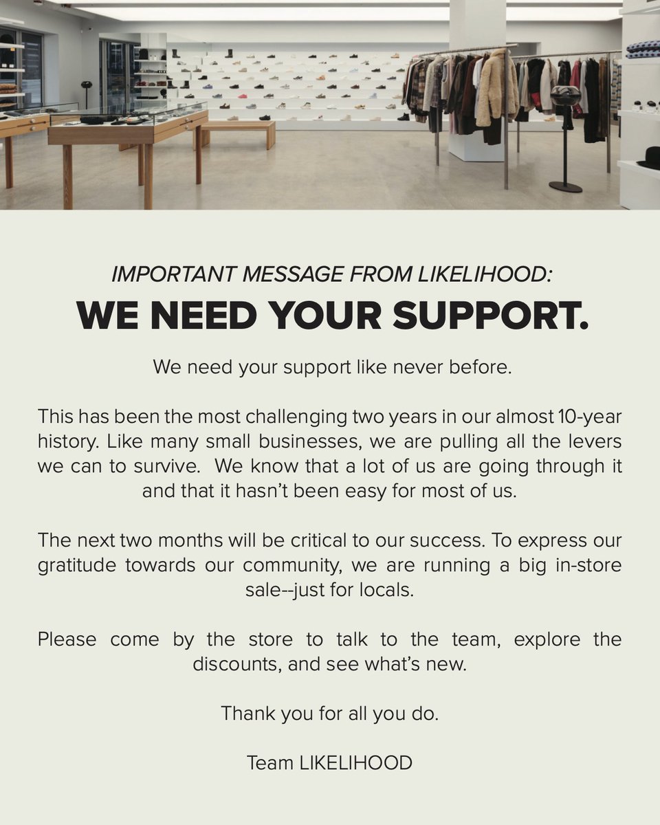 Everything helps. Stop by the store, follow our platforms, share this post—we appreciate any and all support from our community.