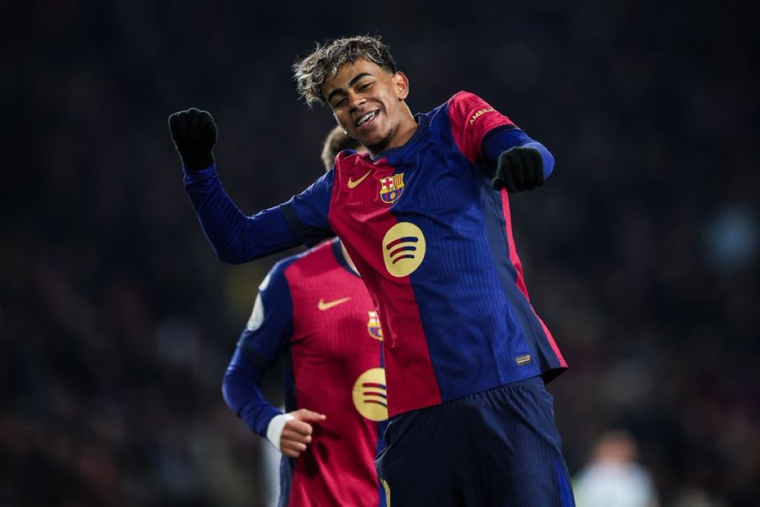 Le Barça l’emporte 5-1 face au Betis 🚨

⚽️ Gavi
⚽️ Koundé
⚽️ Yamal x2
⚽️ Ferran