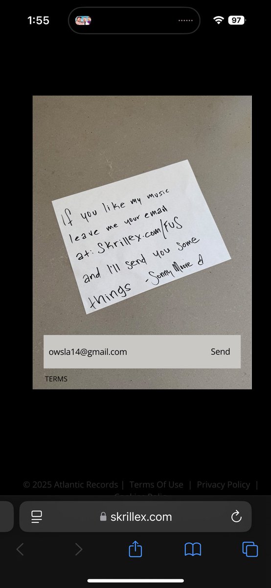 owsla14's tweet photo. @Skrillex OWSLA FOREVER, I’m a nobody, but my email has always been owsla14 since ooof high school https://t.co/uOoSNgZF0H