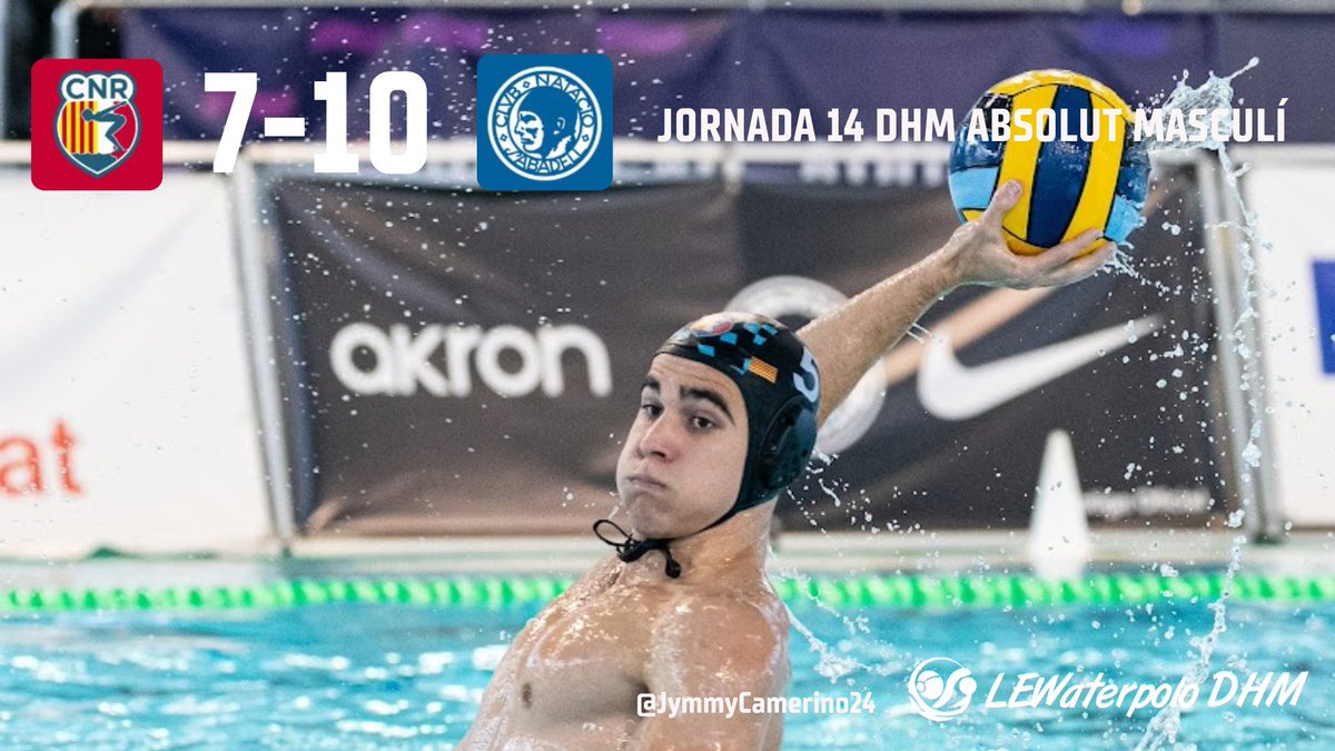 𝐁𝐎𝐍𝐒 𝐒𝐄𝐍𝐒𝐀𝐂𝐈𝐎𝐍𝐒 𝐓𝐎𝐓 𝐈 𝐋𝐀 𝐃𝐄𝐑𝐑𝐎𝐓𝐀
El CN Rubí batalla contra els sabadellencs i signa un dels millors partits de la temporada tot i no emportar-se els 3 punts

Gols de Teo Soler, Tomàs Soler, Fernández, Chmyr x2 i Susak x2