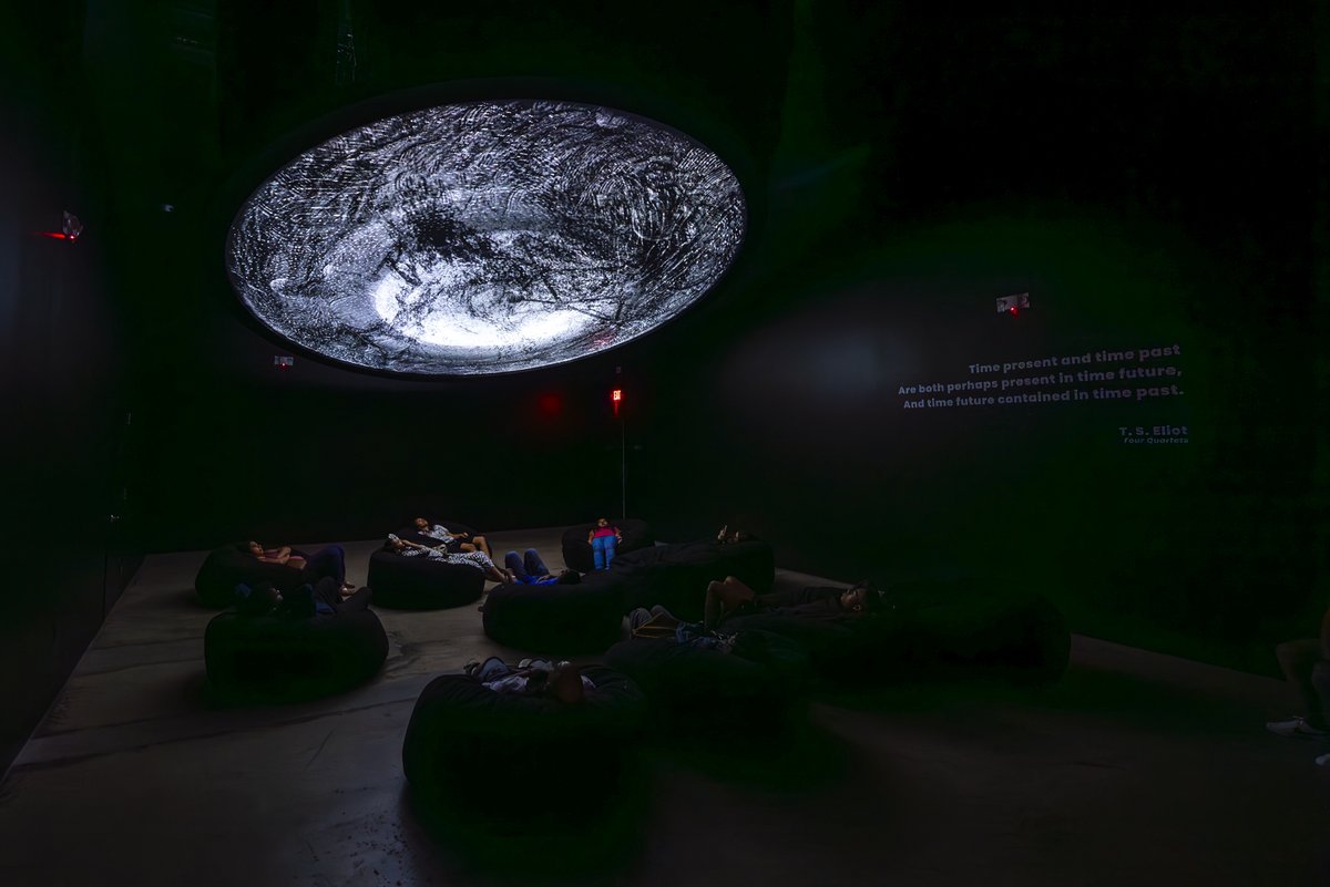 artechouse's tweet photo. Time and Space has made its return to ARTECHOUSE Houston! Featuring #BeyondtheLight in collaboration with NASA, #IntangibleForms in collaboration with Shohei Fujimoto, and #EternalLife. These exhibitions reveal our universe through the latest in experiential storytelling. ✨
https://t.co/wUtJFhLRn1