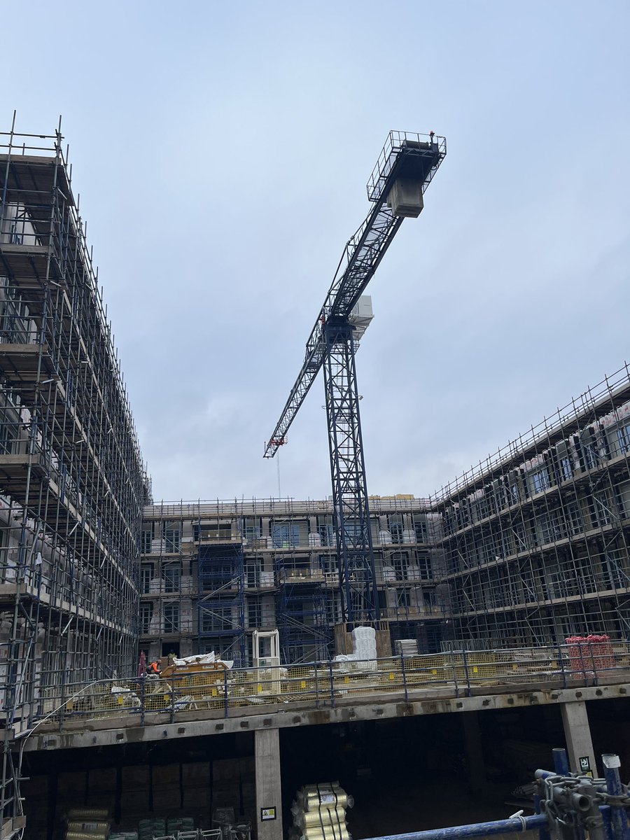 First site visit of 2025 to our flagship scheme in Birmingham. 

Work is carrying on at pace internally and externally even in the current weather. 

#WMA #newbuild #progress #architecture #development #birmingham #boulevard #comingsoon