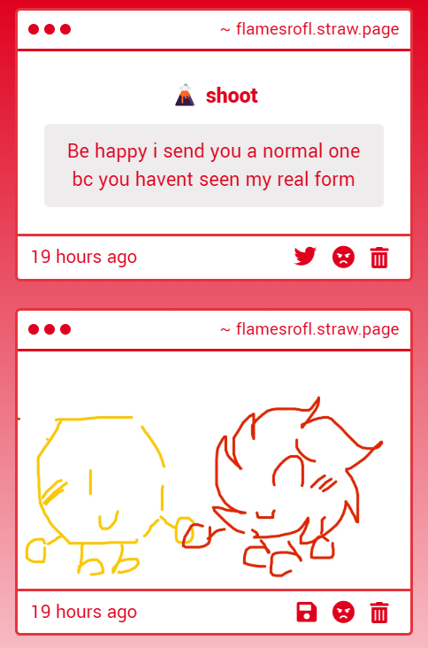 flamesrofl's tweet image. i'm TERRIFIED!!!!!! 

but. nice drawing. thanks.