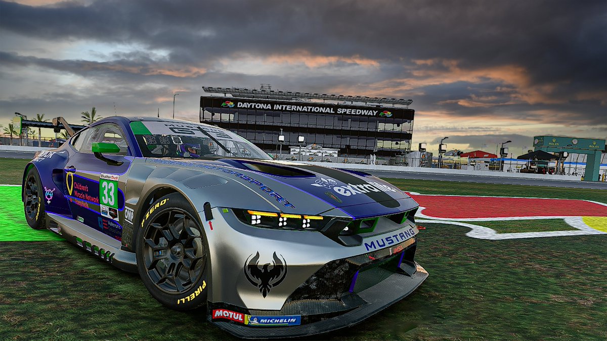 PXM_Motorsports's tweet photo. Kicking Off 2025 with a bang Phoenix Motorsport will be delivering Double the Daytona 24hr Action as we have drivers running in both @iRacing's 24 and @TheReal_TORA's 24hr With Madlad PXM Turismo running stints in both!! 

This has been a goal of ours for years. 1/2 https://t.co/MwYZKmErbj