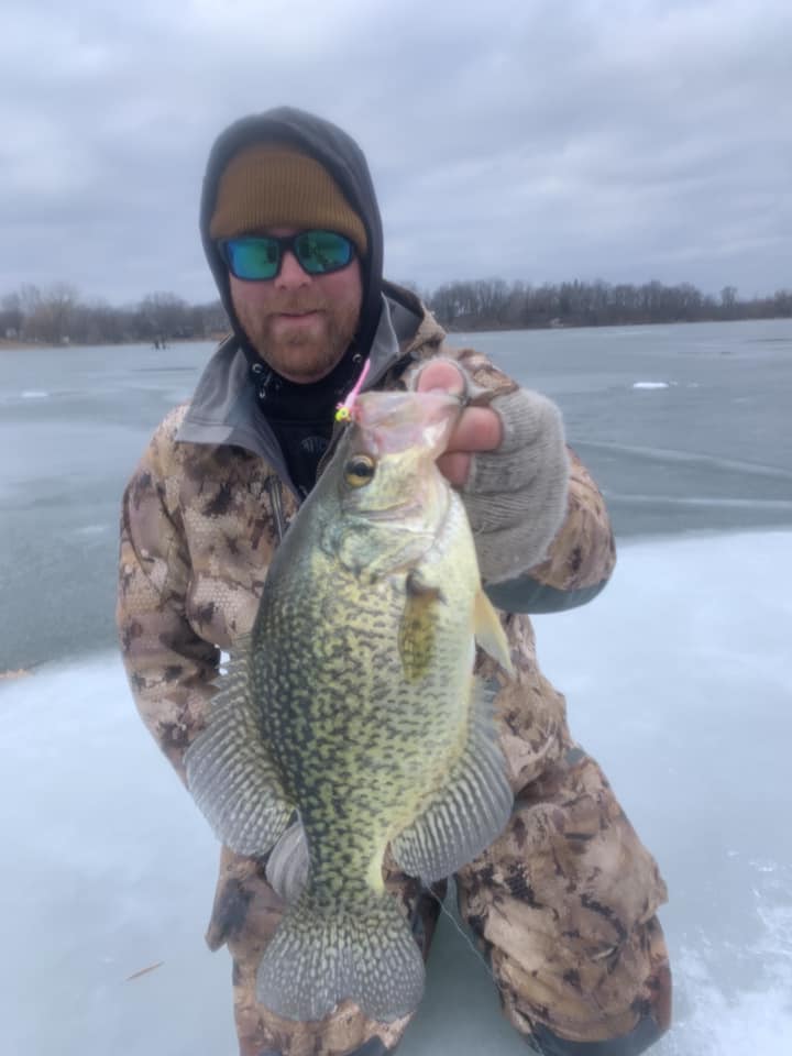 NorthlandTackle's tweet photo. Let's see some of your catches from this ice season! Show 'em off in the comments below! 👌🎣 #ShowEmOffSunday #TeamNorthlandTackle https://t.co/0Y3073Ktv6