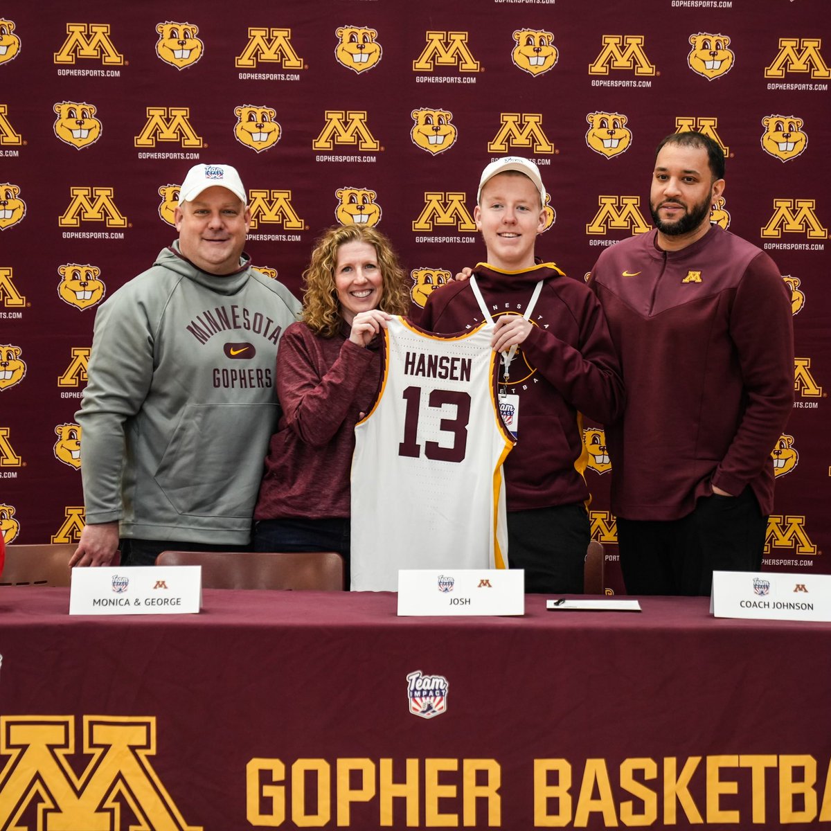 GopherMBB's tweet photo. It is with extremely heavy hearts that we share the passing of our @GoTeamIMPACT teammate Josh Hansen.
A great person and friend, Josh will always be remembered for his incredible courage and attitude. His family and loved ones are in our thoughts.
Obit: https://t.co/ENHtcdDoOS https://t.co/TvrZsPecBo