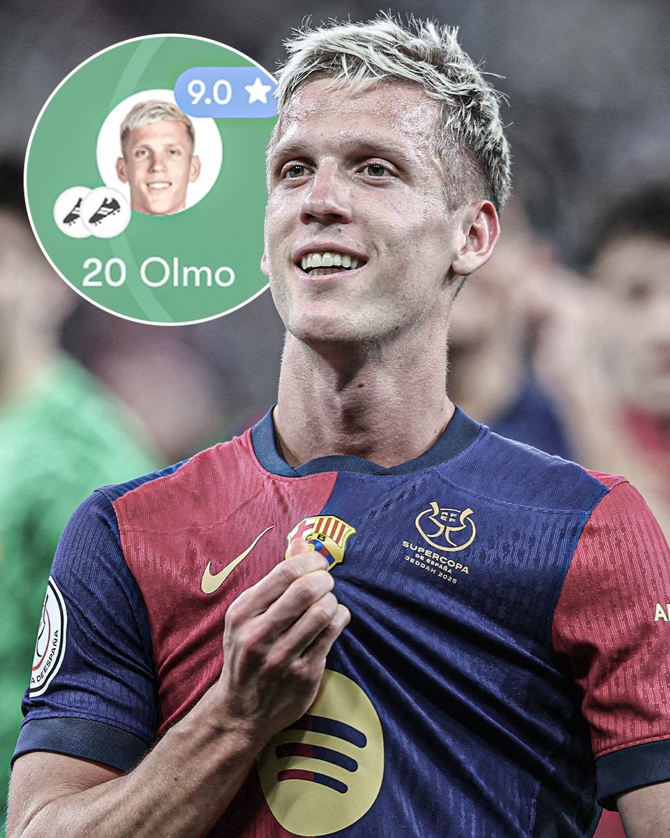 What a performance by Dani Olmo in place of Robert Lewandowski for Barcelona vs. Real Betis 🔥