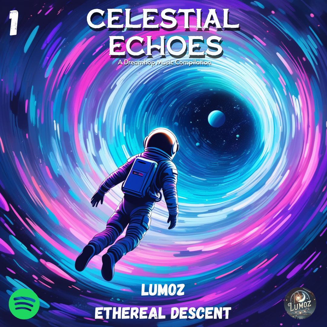 LuMoz7's tweet photo. "🌌 What lies beyond the veil of the unknown? Drawn by a mysterious signal, the astronaut ventures into the swirling chaos of the wormhole. Is it curiosity—or destiny—that calls them forward?"

@LuMozMusic - #EtherealDescent - Celestial Echoes compilation by @dreamhopp. https://t.co/9vaBgdmyPV